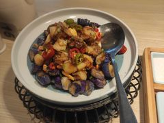 紫山茄拌扇贝-味莊·青岛菜(石老人店)