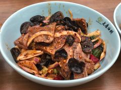 乱拌牛肉-老磨油饼(高陵店)