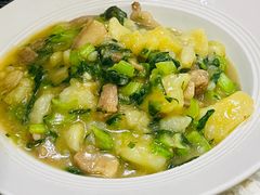 腌肉小白菜-蜗牛小馆醉乡民谣云南菜(惠新西里店)