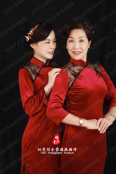 -时光纪亲子全家福照相馆(静安店母女写真父母纪念照)