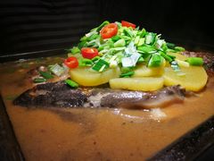 -探鱼·鲜青椒爽麻烤鱼(广州南沙万达广场店)