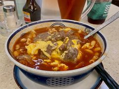 滑蛋牛肉番茄通心粉-明记港式烧腊茶餐厅(下沙店)