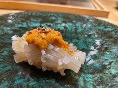 枪鱿鱼海胆寿司-鮨青(恒基名人购物中心店)