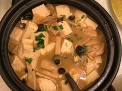 菌香百叶炖豆腐-伊村饭店