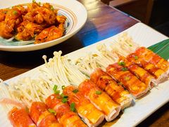 -明洞阿姨·韩式酱蟹烤肉·创意料理(三元桥店)