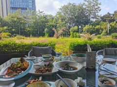 -院子君亭亚洲厨房花园餐厅