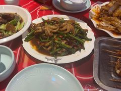 蒜苔八带-天津乾毓德饭庄·清真传统炒菜·海鲜烧烤(咸阳路店)