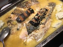-探鱼·鲜青椒爽麻烤鱼(银泰城店)