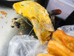 -正宗杂粮煎饼香软鸡蛋饼