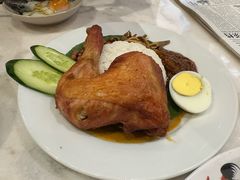 炸鸡椰浆饭-何九海南茶店(鬼仔巷店)