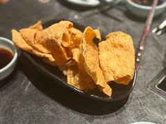 炸豆皮-捞王猪肚鸡火锅(金华义乌之心店)