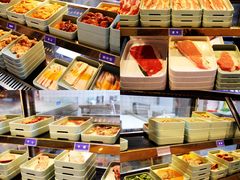 面包甜点陈列柜-蚝英雄·鲜蚝自助专门店(洋桥店)