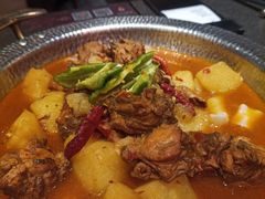 沙湾原始大盘鸡-丝路金桃·新疆菜(徐汇店)