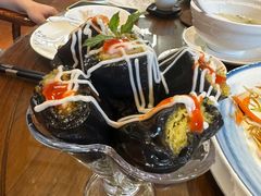 黑米鱼香鲜虾肠-龙悦湾酒家·八阵鱼生·渔人码头店