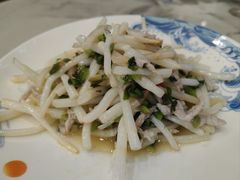 芦苇根雪菜炒肉丝-华庭苑农家乐(旺山店)