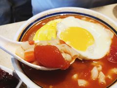 番茄浓汤餐蛋通粉-明腾壹间茶餐厅(新都会花园广场店)