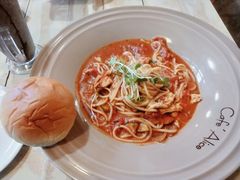 西红柿辣鸡意大利面-Cafe Alice咖啡爱丽丝(奥城店)