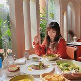 海口西餐🍴特别喜欢坐在阳光洒下的希腊风窗边吃饭