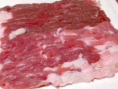 水爆手切精选羊腿肉-京门老爆三·铜锅涮肉 爆肚(望京店)