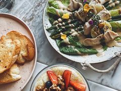 低温嫩鸡胸芦笋亚洲风味沙拉-The Rug Cafe(王府中环店)