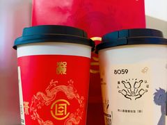 火袍香奶茶-喜茶(上海打浦桥日月光店)