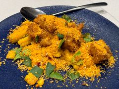 柠檬金沙虾球-A One Kitchen·南京精菜馆(晶丽酒店店)