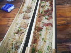竹筒腊味饭-香竹农庄•传统竹筒饭(十年店)