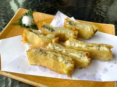 茄子白鳗天妇罗-九州酒场ひこぞう(1号店)