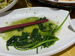 清炒番薯叶-毛家饭店(拱北店)