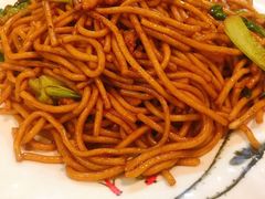 青菜肉丝炒面-毛胡子牛羊餐馆(武宁路店)