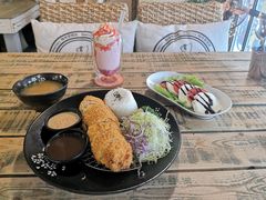 甜薯芝士卷猪排-Cafe Alice咖啡爱丽丝(奥城店)