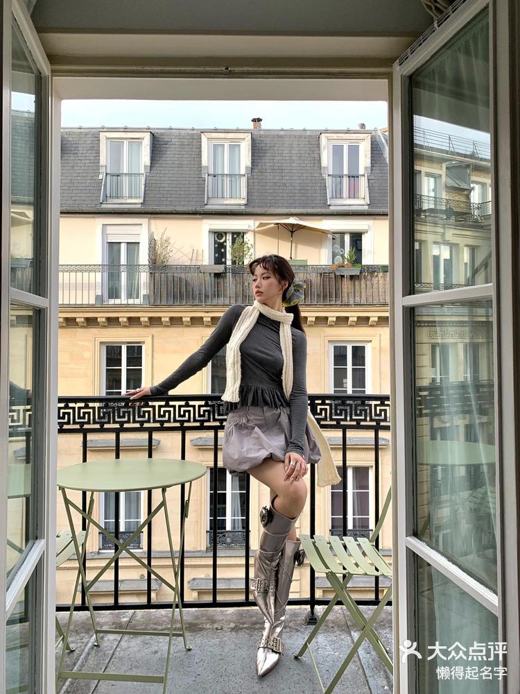 出门前匆忙在阳台拍了几张