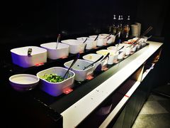 自助调料区-热火朝天鲜切牛肉火锅(南强街巷店)