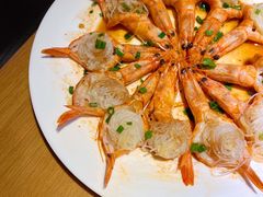 蒜蓉粉丝蒸虾-吕氏疙瘩汤·海鲜新鲁菜(凯德mall新都心店)