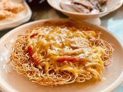 韮黄肉丝二面黄-老人和饭店(打浦路店)