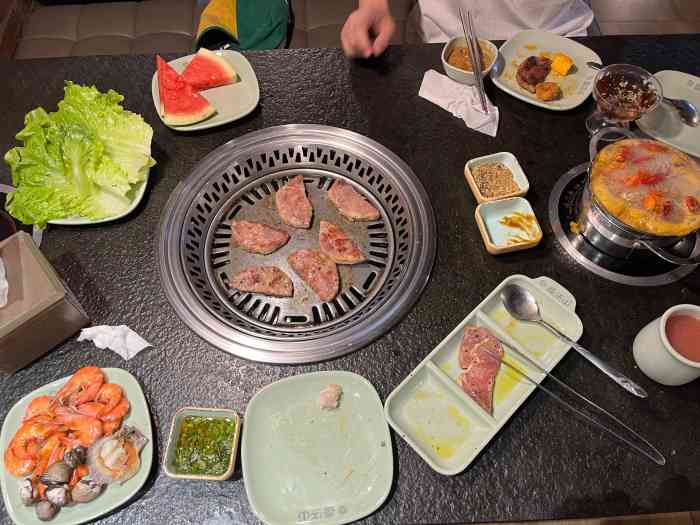 盛江山海鲜烤肉自助(弘阳广场店)-"97真的是惊艳到我了!