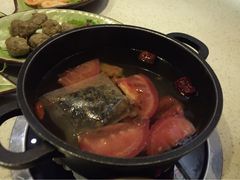 番茄锅底-一叶一世界•素食餐厅(环球中心店)
