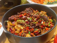 干锅鸭唇-张烤鸭·川菜·非遗冒烤鸭(青石桥店)