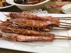 烤大虾-添福来墨鱼饺子 · 海鲜东北菜(泡崖店)