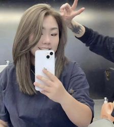 -米可造型烫发染发