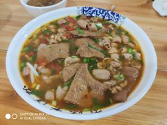 小肠猪肝瘦肉紫溪粉-武夷紫溪粉面