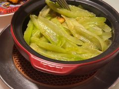 虾酱啫啫唐生菜-香港龙凤楼(巨鹿路洋房店)