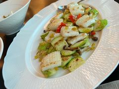 宁波雪菜炒东海目鱼-英冠索菲特酒店·萧湘阁中餐厅