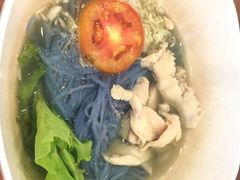 -蝶豆花蓝面条