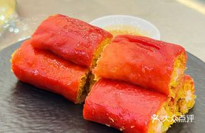 Golden Fresh Shrimp Red Rice Noodle Roll