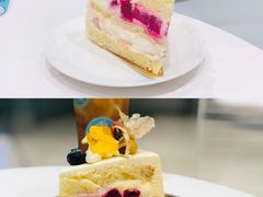 经典水果奶油切块蛋糕-欢饮(王府井总店)