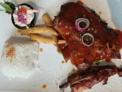 特色烤猪排-金海湾渔港高级夕阳海景活海鲜餐厅