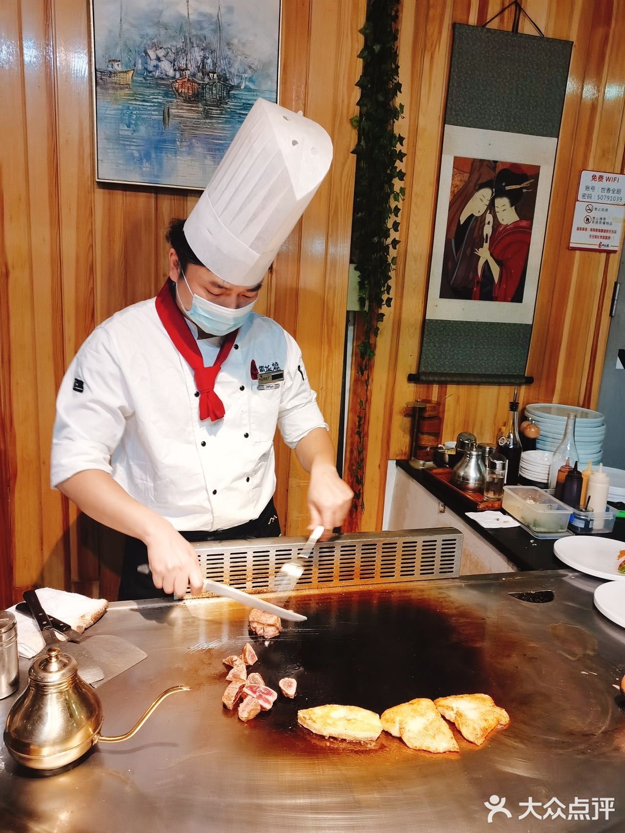 风靡魔都火力全开的超人气铁板烧