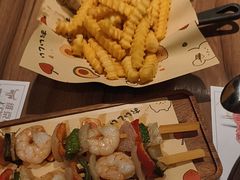 美国薯条-维京战斧牛排(王府井西餐十年金冠好店)