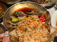 -草家酱蟹炭火烤肉店(珲春南路一店)